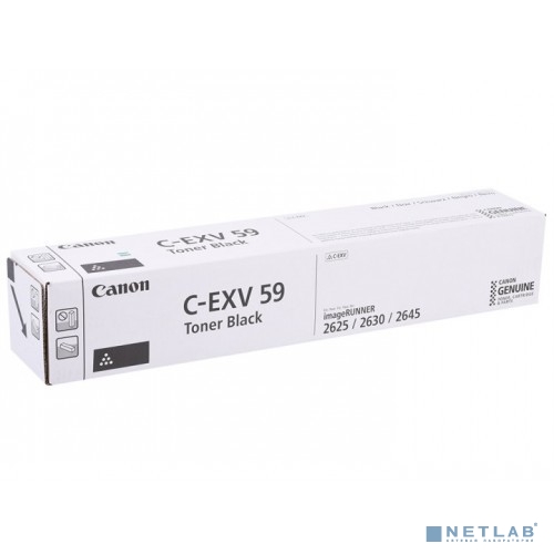 Тонер C-EXV 59 черный для Canon iR 2625/2630/2645, 30К (О) 3760C002