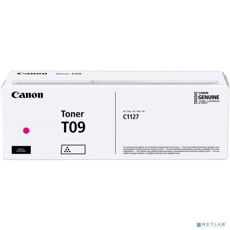 Тонер красный Canon Toner 09 Magenta (5900 стр.)