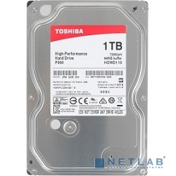 1TB Toshiba (HDWD110UZSVA) P300 {SATA 3, 7200 rpm, 64Mb buffer, 3.5"}
