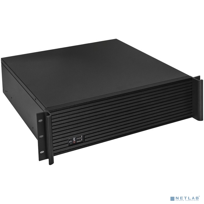Exegate EX292696RUS Серверный корпус ExeGate Pro 3U450-08 <RM 19", высота 3U, глубина 390, БП 800ADS, USB>